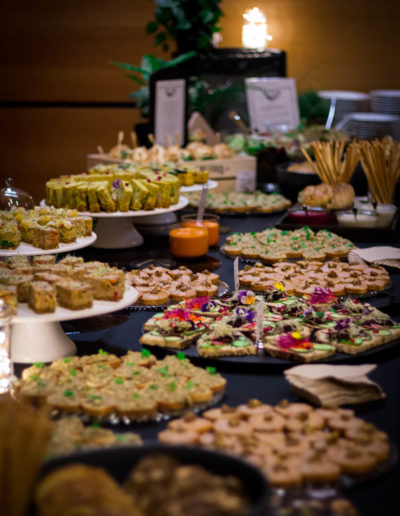 Buffet dans un événement